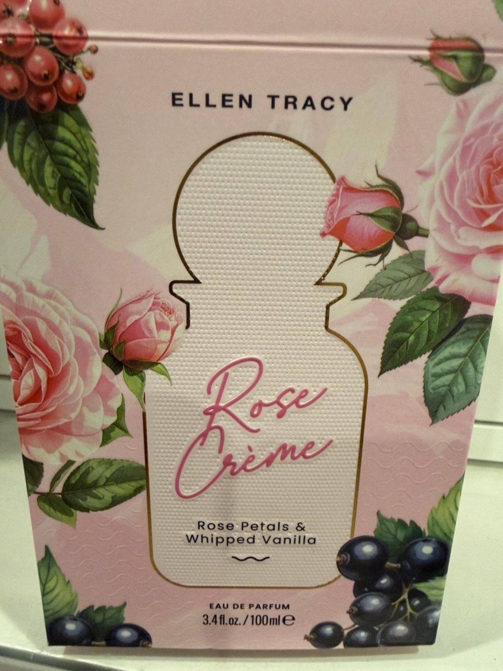Ellen Tracy Rose Crème Pink Floral Eau de Parfum